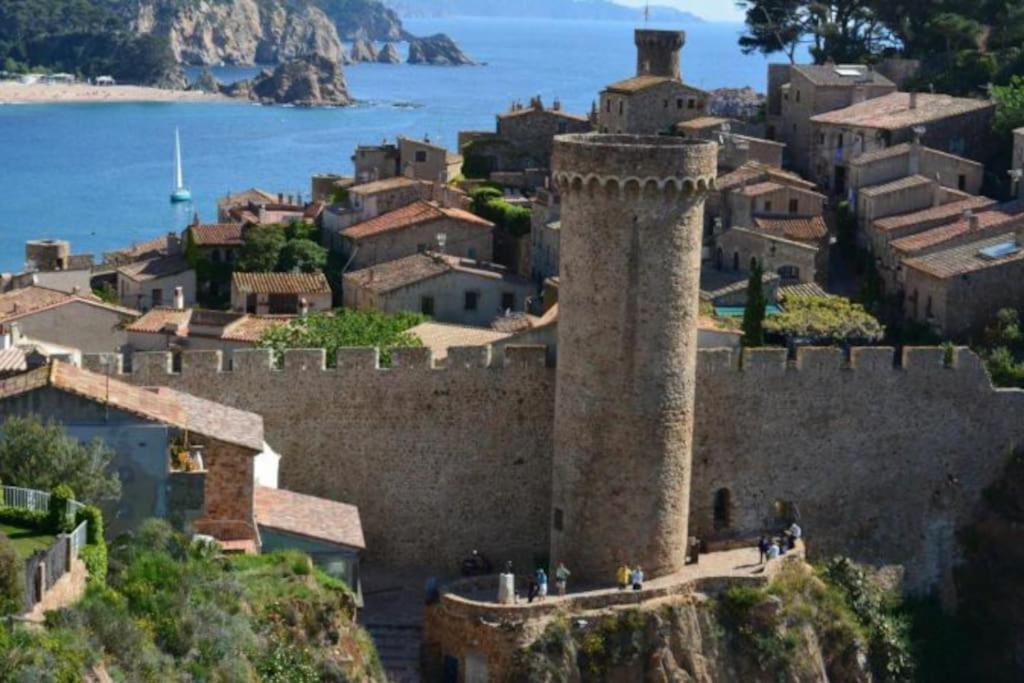滨海托萨Casa Con Impresionantes Vistas Al Mar别墅 外观 照片